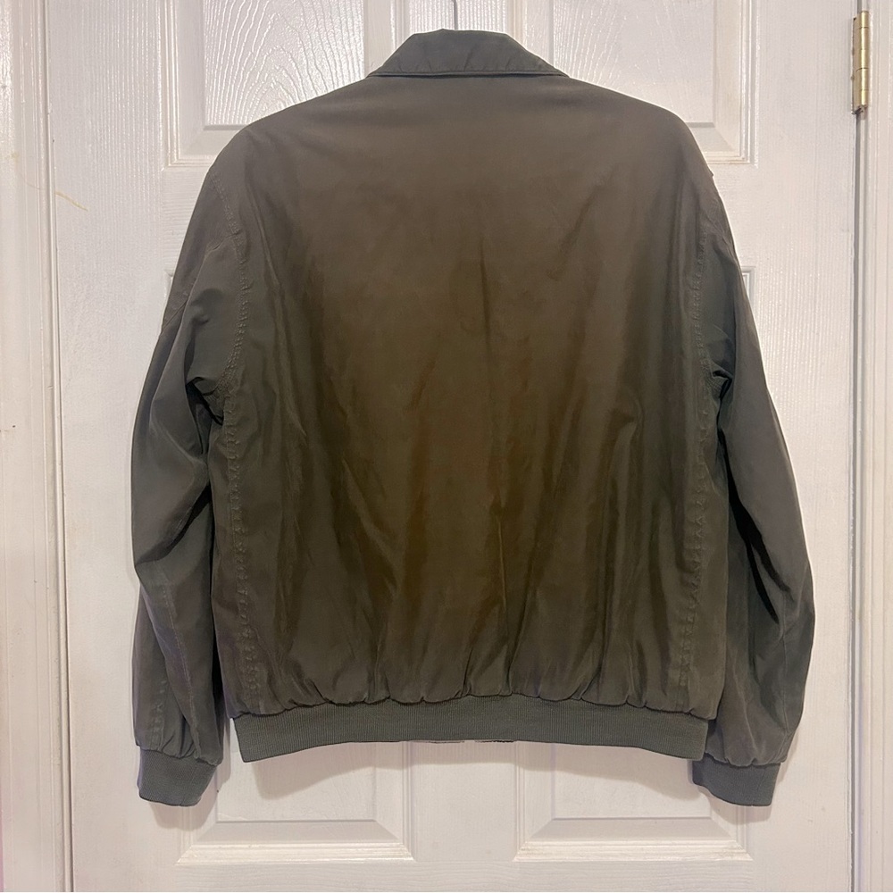 Weatherproof Jacket Full Zip Men's Size Small Olive Green Vintage - Picture 2 of 10